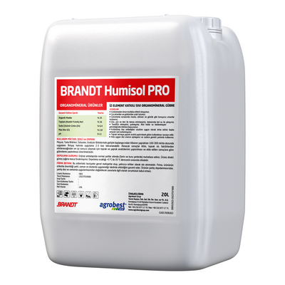 HUMİSOL PRO %25 organik madde %16 humik fulvik asit Agrobest